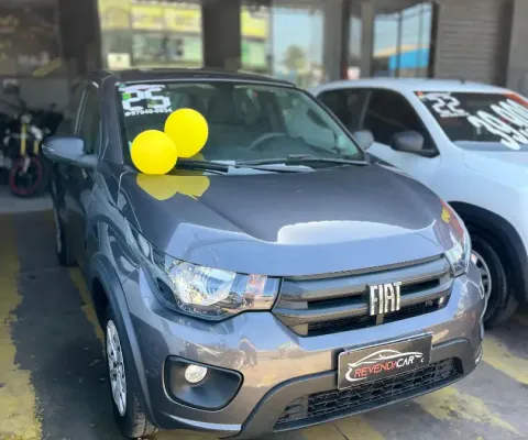 FiAT MOBi FiRE LiKE 1.0 2024/2025 (34.936KM) CINZA CÂMBIO MANUAL 