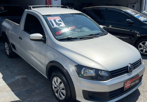 Comprar Picape Volkswagen Saveiro 1.6 16v G6 Cross Cabine Dupla Flex Branco  2015 em Piracicaba-SP