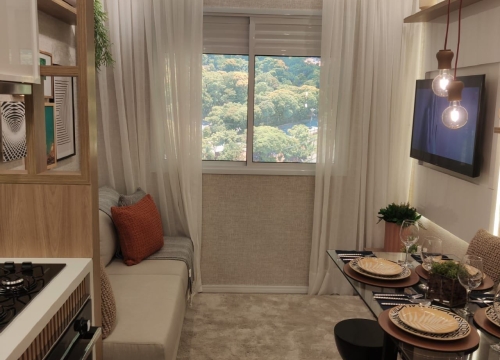 Apartamento com 1 quarto à venda