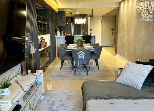 Apartamento com 2 dormitórios à venda, 108 m² por r$ 2.950.000 - praia brava - itajaí/sc
