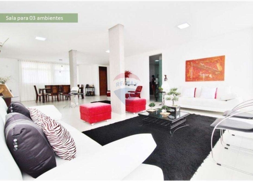 Casa com 5 quartos sendo 4 suítes à venda, 534 m² por r$ 2.990.000 - bela vista ii - cabedelo/pb