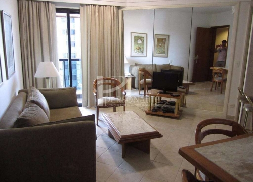 Flat residencial para venda e locação,44 m², 1 vaga, excelente localização - itaim bibi, são paulo.