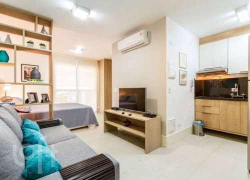 Apartamento com 1 quarto à venda na rua doutor joão clímaco pereira, 65, itaim bibi, são paulo por r$ 697.000