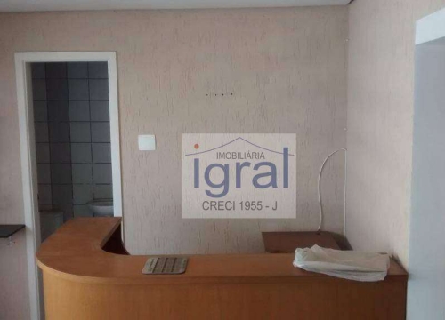 Sala comercial com 4 salas para alugar
