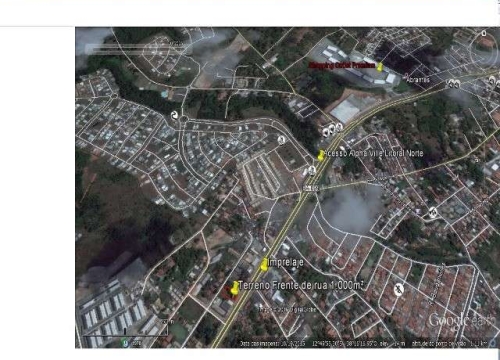 Terreno comercial para alugar