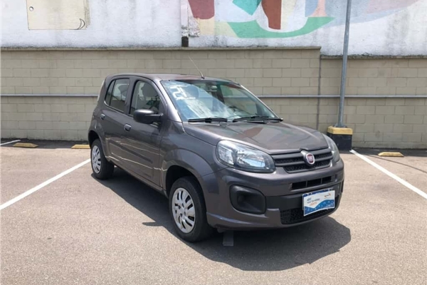 FIAT UNO MILLE 1.0 FIRE - BRANCO - 2002 - Nova Iguaçu/RJ - Ref