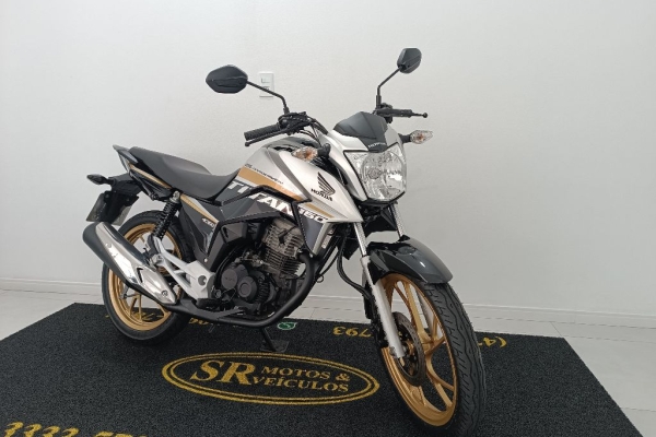 Moto Honda Fan 160 cg Preta 2019 Motos - Denty Motos