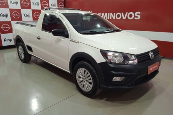 Comprar Picape Volkswagen Saveiro 1.6 16v G6 Cross Cabine Estendida Flex  Branco 2017 em Ribeirão Preto-SP