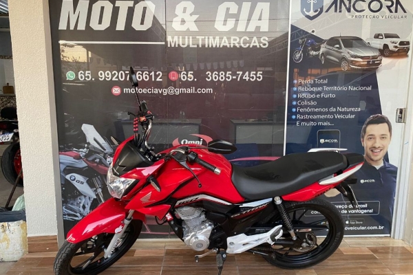 CG 160 Fan 2023 - é na Mônaco Motocenter Mato Grosso