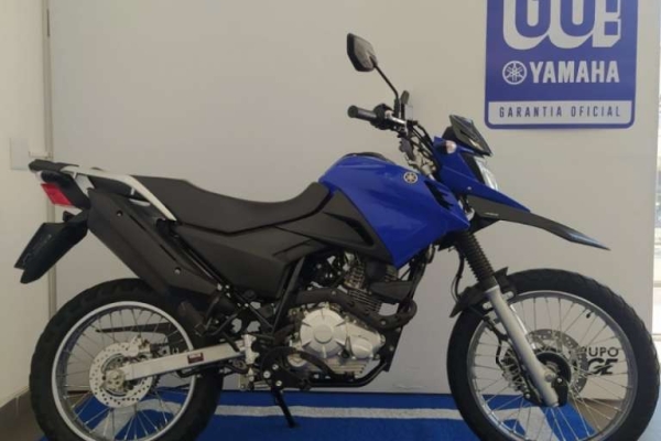 Yamaha XTZ 150 Crosser Z BlueFlex ABS 2022 Bege, KM Motos