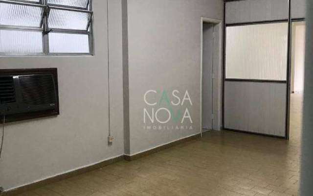 Sala, 92 m² - venda por R$ 310.000 ou aluguel por R$ 3.000/mês - Centro - São Vicente/SP