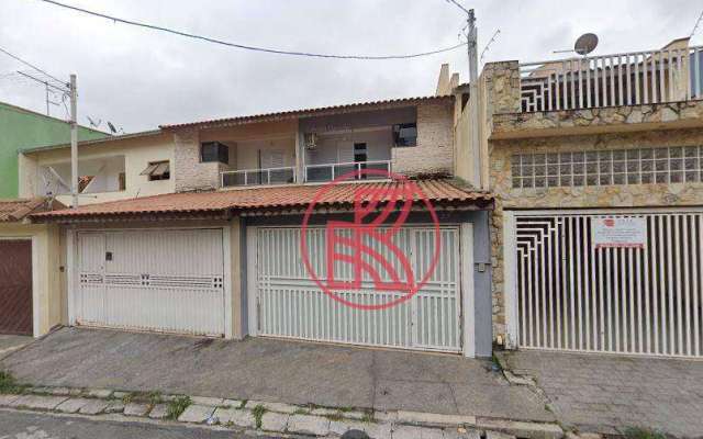 Sobrado com 3 dormitórios à venda, 150 m² por R$ 565.000,00 - Vila Camilópolis - Santo André/SP