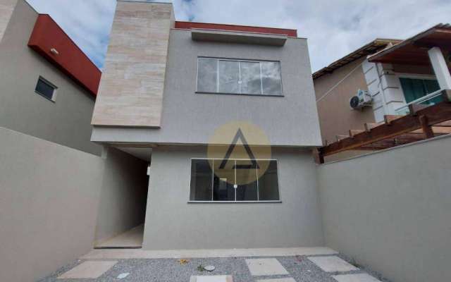 Casa com 3 dormitórios à venda, 120 m² por R$ 440.000,00 - Jardim Marileia - Rio das Ostras/RJ
