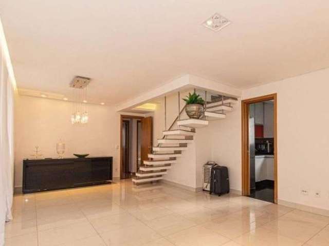 Cobertura semi-mobiliada com 3 dormitórios à venda, 188 m² por R$ 1.820.000 - Funcionários - Belo Horizonte/MG