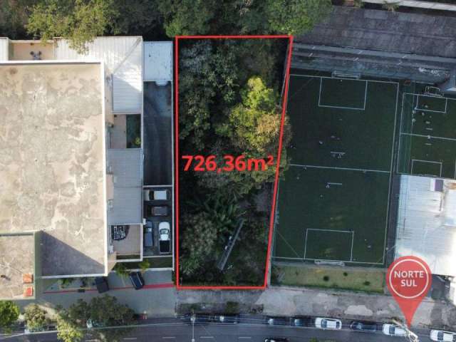 Terreno à venda, 726 m² por R$ 2.500.000,00 - Buritis - Belo Horizonte/MG