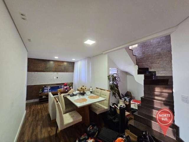 Cobertura com 3 dormitórios, 160 m² - venda por R$ 780.000,00 ou aluguel por R$ 6.420,00/mês - Buritis - Belo Horizonte/MG