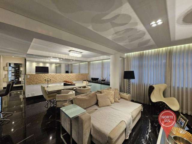 Apartamento com 3 dormitórios para alugar, 160 m² por R$ 11.752,66/mês - Lourdes - Belo Horizonte/MG