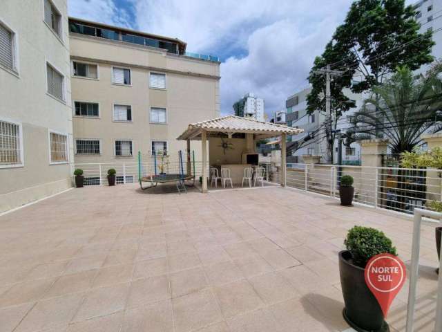 Apartamento com 4 dormitórios para alugar, 70 m² por R$ 3.405,01/mês - Buritis - Belo Horizonte/MG