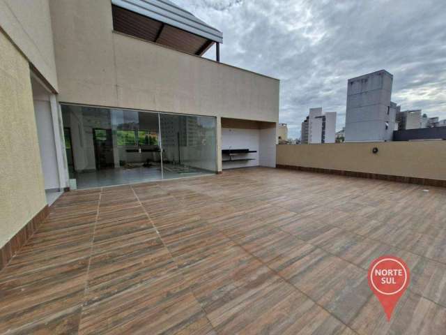 Apartamento novo com cobertura com 4 dormitórios para alugar, 110 m² por R$ 5.000/mês - Buritis - Belo Horizonte/MG