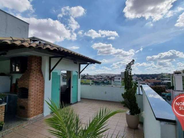 Cobertura com 3 dormitórios à venda, 173 m² por R$ 795.000,00 - Paquetá - Belo Horizonte/MG
