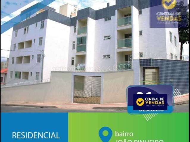 Apartamento com 2 quartos à venda na Rua Frei Luiz de Souza, 135, João Pinheiro, Belo Horizonte, 50 m2 por R$ 335.000