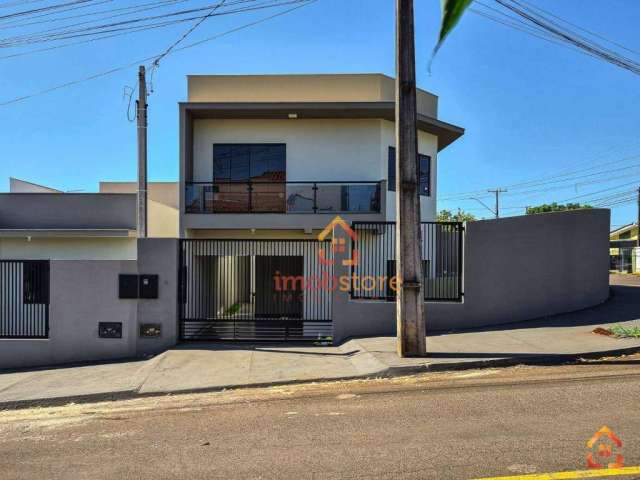 Casa com 3 dormitórios à venda, 137 m²  - Éden - Ibiporã/PR