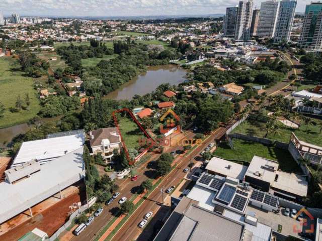 Terreno à Venda com 2.531,36m² em frente ao Lago Igapó - Londrina/PR