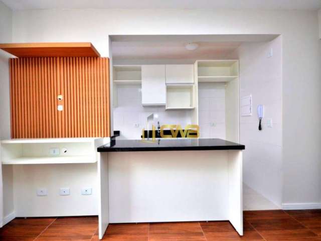 Apartamento com 1 dormitório, 37 m² - venda por R$ 199.000,00 ou aluguel por R$ 1.488,44/mês - Planta Almirante - Almirante Tamandaré/PR