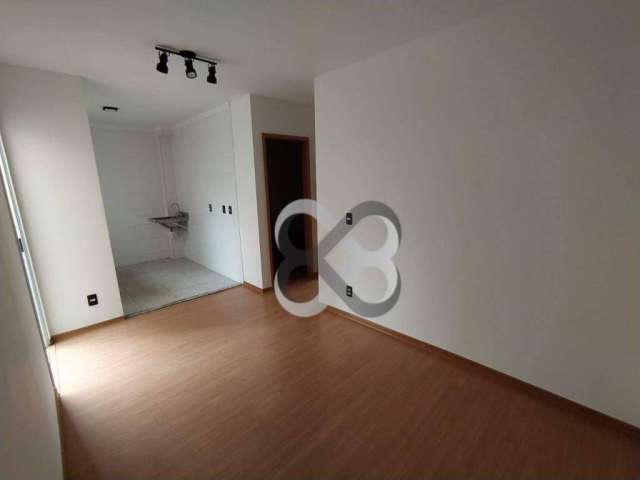 Apartamento com 2 dormitórios para alugar, 40 m² por R$ 1.250,00/mês - Acquaville - Londrina/PR