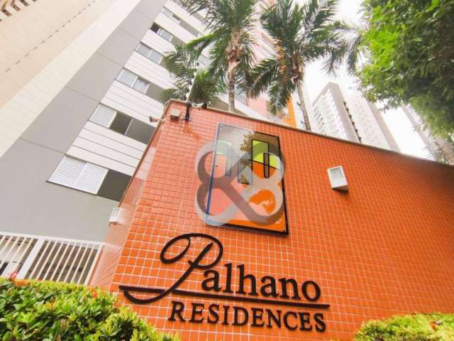 Apartamento com 3 dormitórios para alugar, 84 m² por R$ 2.700/mês - Gleba Palhano - Londrina/PR