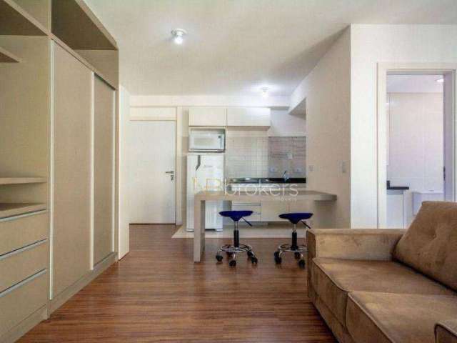 Apartamento com 1 dormitório à venda, 35 m² por R$ 345.000,00 - Centro - Curitiba/PR