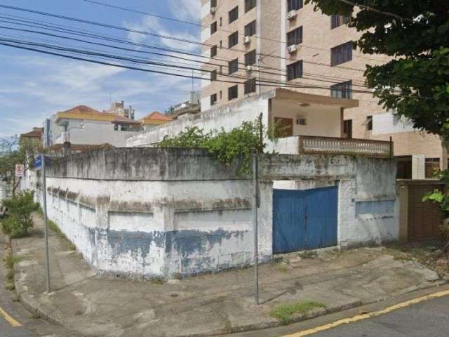 Terreno à venda no bairro Aparecida - Santos/SP