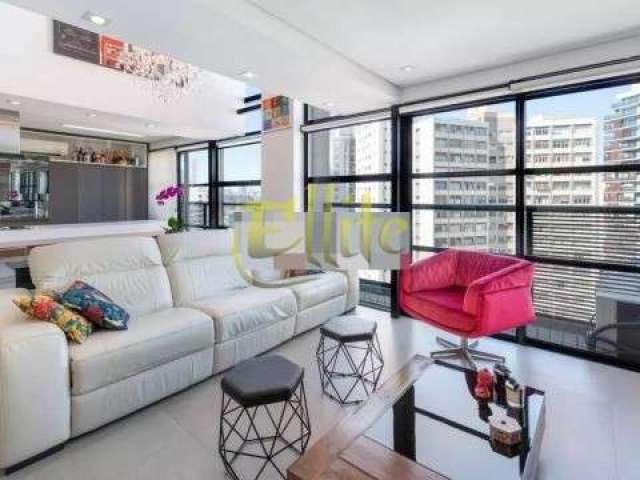 Apartamento duplex para locação e venda com 02 dormitórios na região da Vila Nova Conceição em São Paulo!