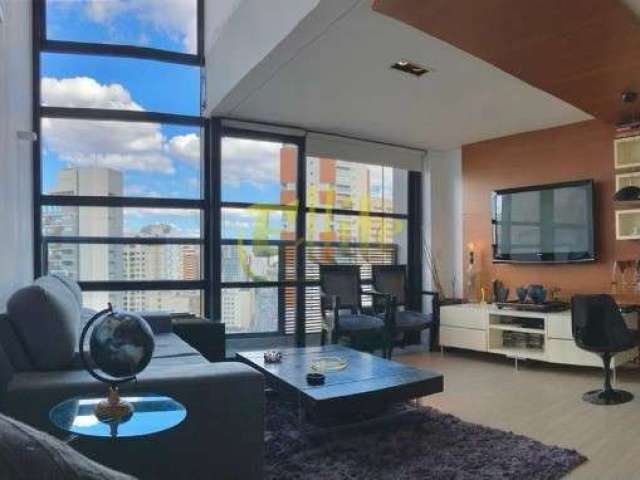 Apartamento duplex para locação com 1 dormitório na região da Vila Nova Conceição em São Paulo!
