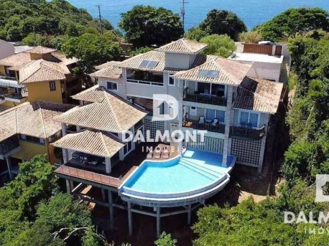 João Fernandes - Búzios - Casa de luxo, com 4 suítes, 500M² área construída, vista mar.