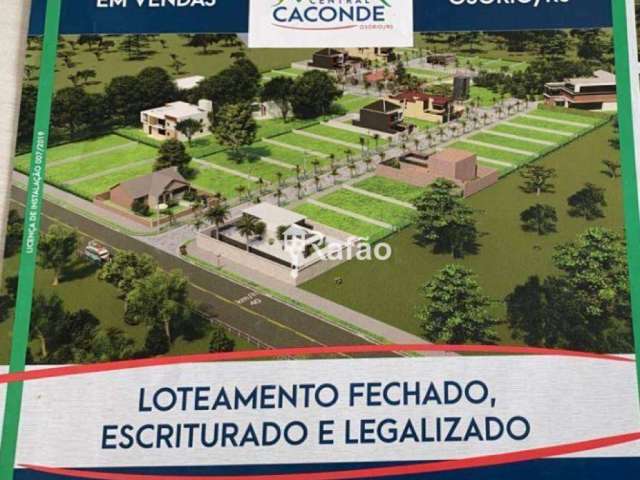 Terreno à venda, 300 m² por R$ 80.000,00 - Palmital - Osório/RS