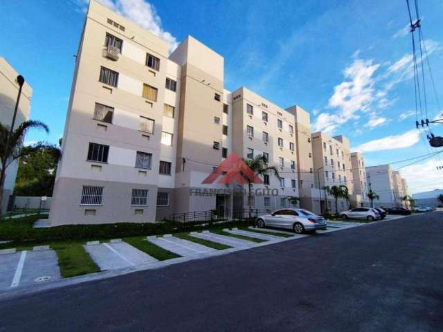 Apartamento com 2 dormitórios para alugar, 45 m² por R$ 1.288,85/mês - Neves - São Gonçalo/RJ