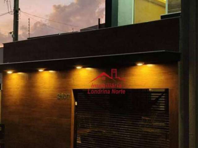 Casa com 3 dormitórios à venda, 90 m² por R$ 480.000,00 - Califórnia - Londrina/PR