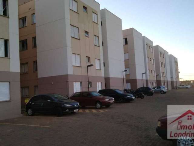 Apartamento com 2 dormitórios para alugar, 53 m² por R$ 970,00/mês - Conjunto Vivi Xavier - Londrina/PR