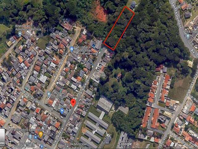 Terreno à venda na Rua Rio Ribeira, 000, Jardim Moinho Velho, Colombo, 2680 m2 por R$ 1.250.000
