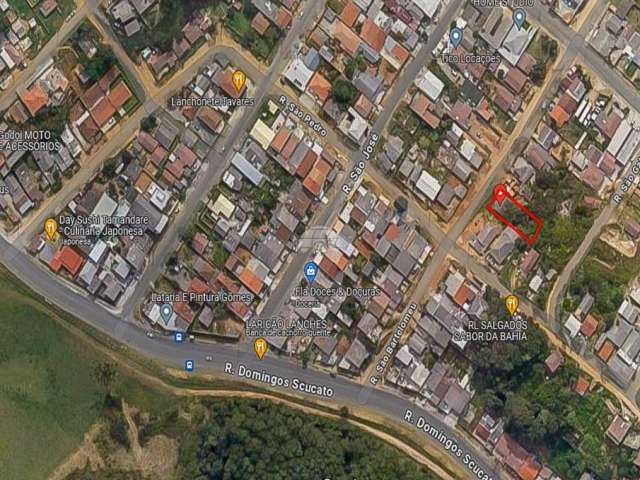 Terreno à venda na Rua São Bartolomeu, 126, Jardim Monte Santo, Almirante Tamandaré, 360 m2 por R$ 110.000