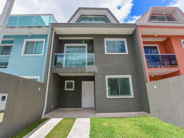 Casa em condomínio fechado com 3 quartos à venda na Rua Arthur Martins Franco, 405, Cidade Industrial, Curitiba, 118 m2 por R$ 750.000