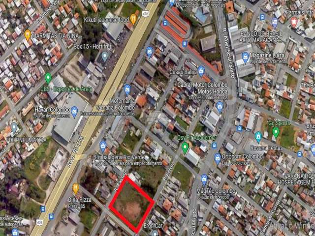 Terreno à venda na Rua Pasteur, 345, Guarani, Colombo por R$ 5.000.000