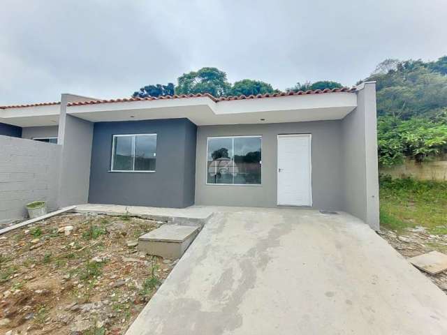 Casa com 3 quartos à venda na Rua Guaratuba, 1075, Jardim Guilhermina, Colombo, 52 m2 por R$ 280.000