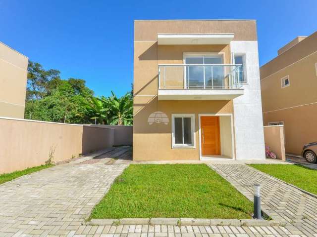 Casa em condomínio fechado com 3 quartos à venda na Avenida Prefeito João Batista Stocco, 855, São Gabriel, Colombo, 104 m2 por R$ 480.000