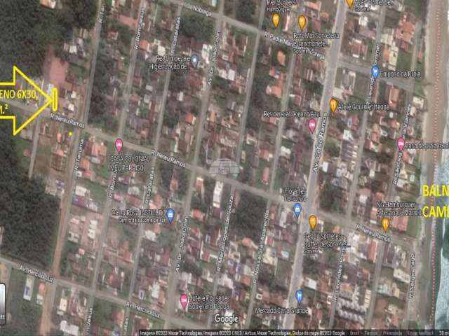 Terreno à venda na Rua Leônidas Pommer, 730, Cambijú, Itapoá por R$ 107.000