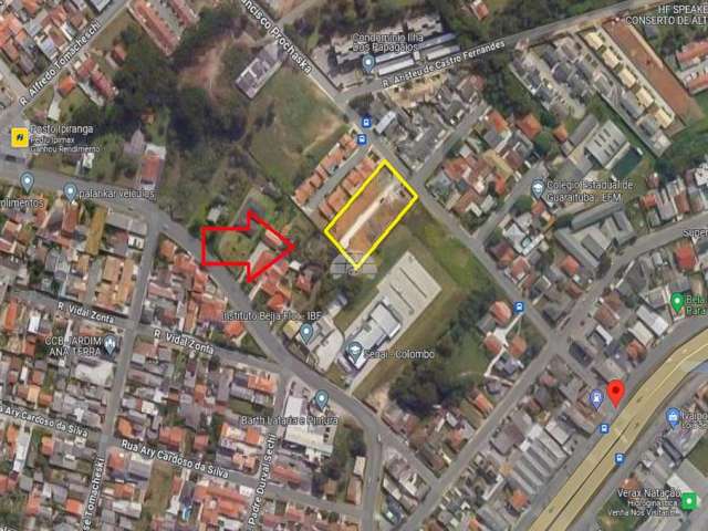 Terreno em condomínio fechado à venda na Rua Carlos Francisco Prochaska, 421, Jardim Viviane, Colombo, 214 m2 por R$ 180.200