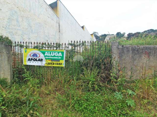 Terreno comercial para alugar na Rua Afonso Aleixo, 49, Vila Gilcy, Campo Largo, 572 m2 por R$ 2.000