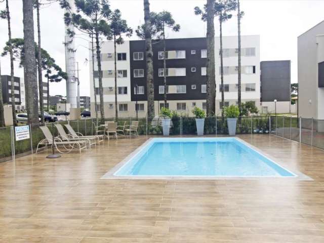 Apartamento com 2 quartos para alugar na Rua Maria Joaquina Vaz, 721, Jardim Itaqui, Campo Largo, 46 m2 por R$ 1.100