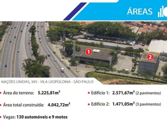 Prédio, 4042 m² - venda por R$ 35.000.000,00 ou aluguel por R$ 182.589,07/mês - Vila Leopoldina - São Paulo/SP